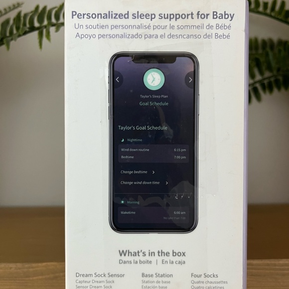 Owlet - Dream Sock Smart Wearable Baby Monitor with Live Heart Rate & Oxygen - Picture 3 of 4